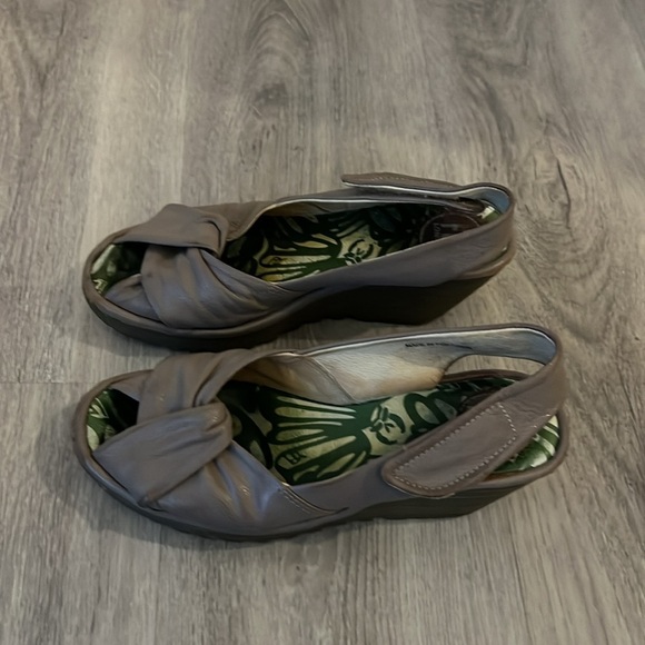 Fly London wedge sandals size 37 EURO - Picture 6 of 11